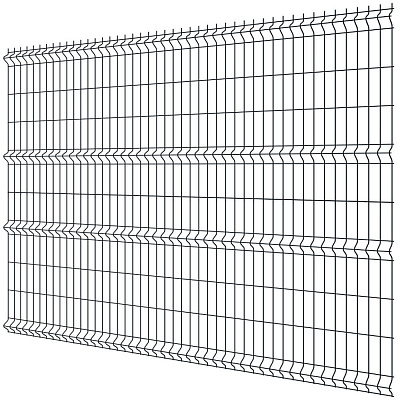 Панель MEDIUM 2,03х2,50м RAL7040 Серый сварная 3Д сетка гиттер