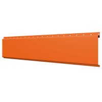 Линеарная потолочно-стеновая панель ГЛАДКАЯ RAL2004 Оранжевый Апельсин