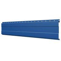 Линеарная потолочно-стеновая панель с ПОЛОСОЙ усиленная RAL5005 Синий Сигнал