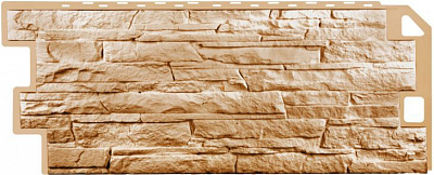 Фасадная панель FINEBER Скала Терракотовый 1094*459 фото Центр Металлокровли