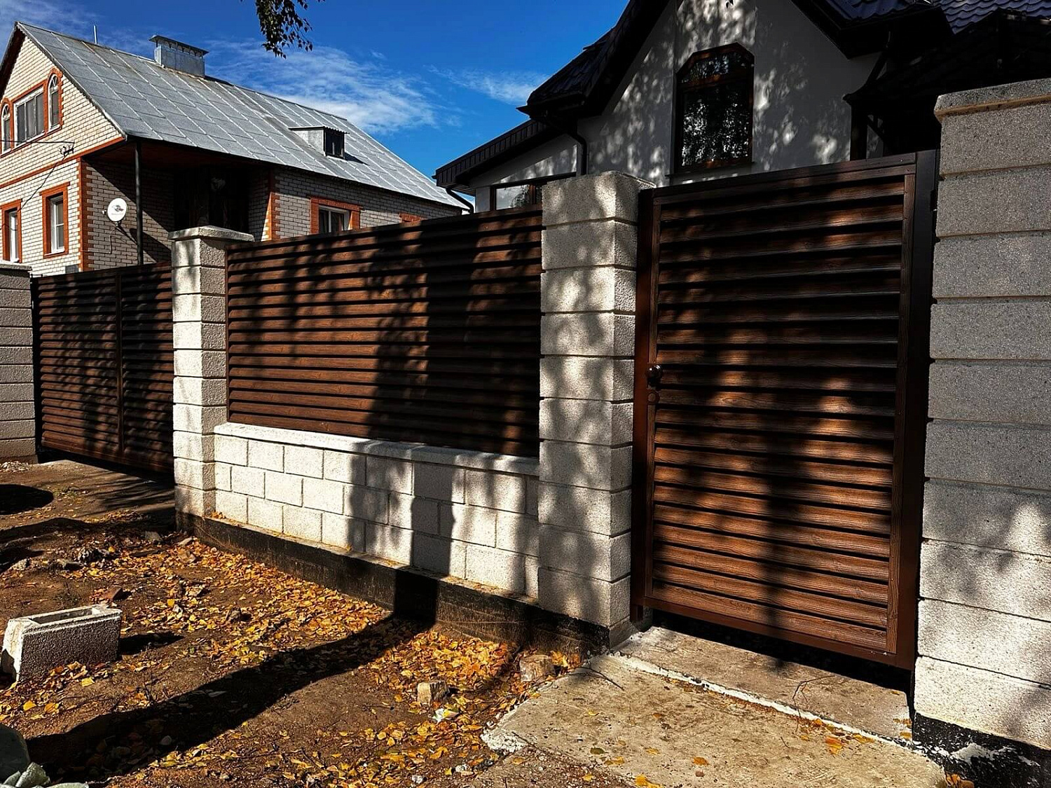 Ламели Еврожалюзи 16м Темный Каштан Принтек